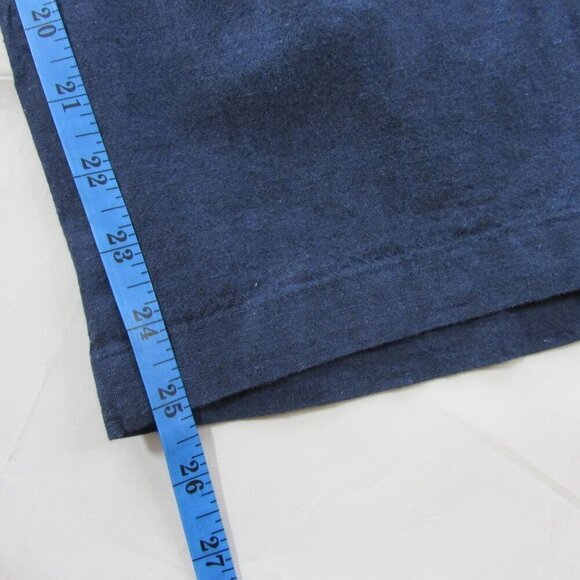 Liz Claiborne Women's XXL Elastic Drawstring Waist Wide Leg Capri Pants Indigo - Picture 5 of 7